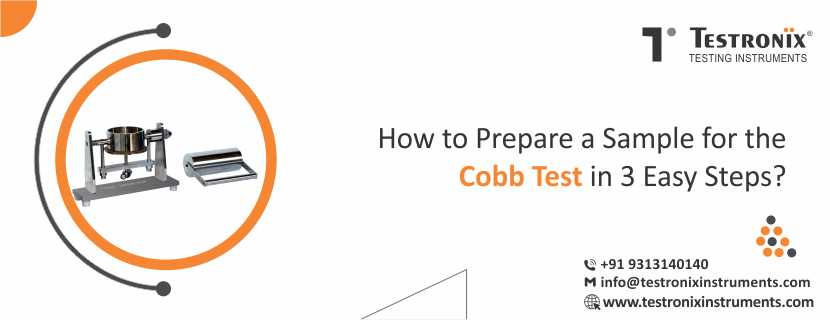 How to Prepare a Sample for the Cobb Test in 3 Easy Steps?