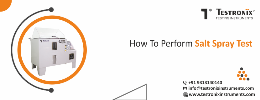 How To Perform Salt Spray Test?