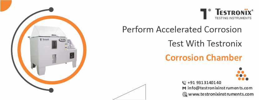 Perform accelerated corrosion test with Testronix corrosion chamber