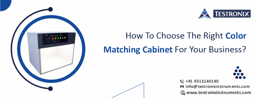 How to Choose the Right Color Matching Cabinet for Your Business?