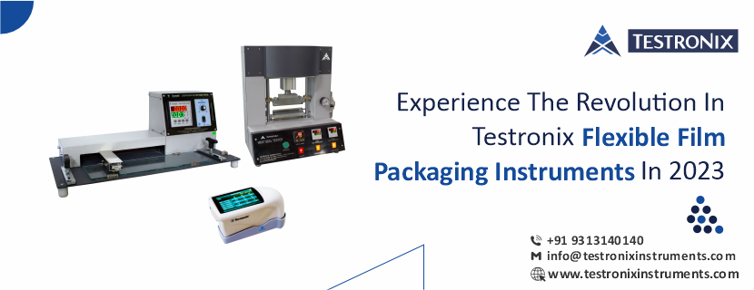 Experience the revolution in Testronix flexible film packaging instruments in 2023