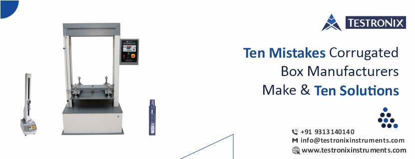 Ten Mistakes Corrugated Box Manufacturers Make &amp; Ten Solutions