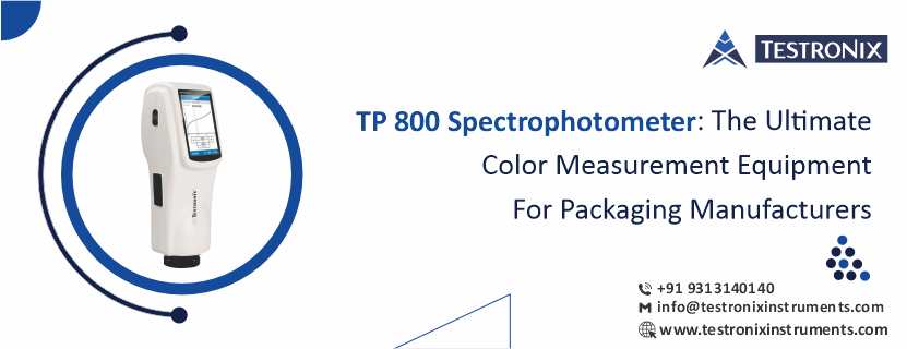 TP 800 Spectrophotometer: The Ultimate Color Measurement Equipment for packaging manufacturers