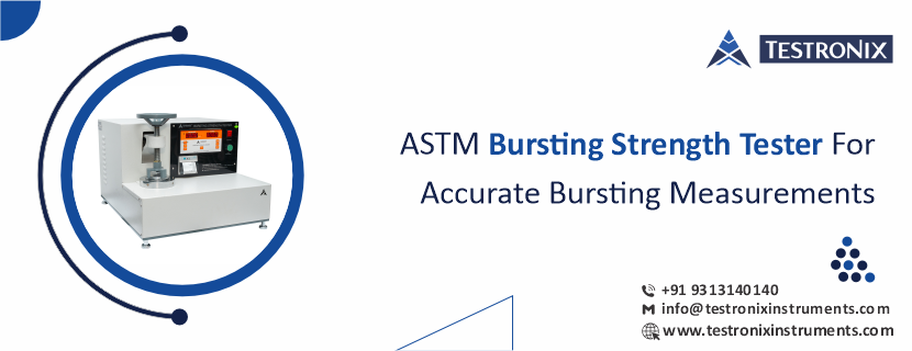 ASTM Bursting Strength Tester for accurate bursting measurements