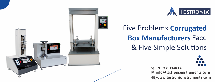 Five Problems Corrugated Box Manufacturers Face  &amp;  Five Simple Solutions