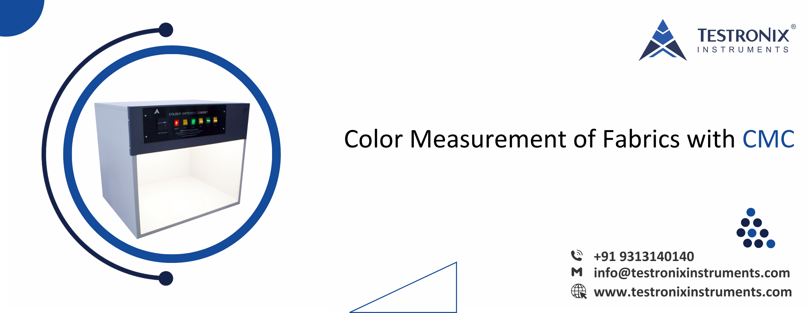 Color Measurement of Fabrics with CMC