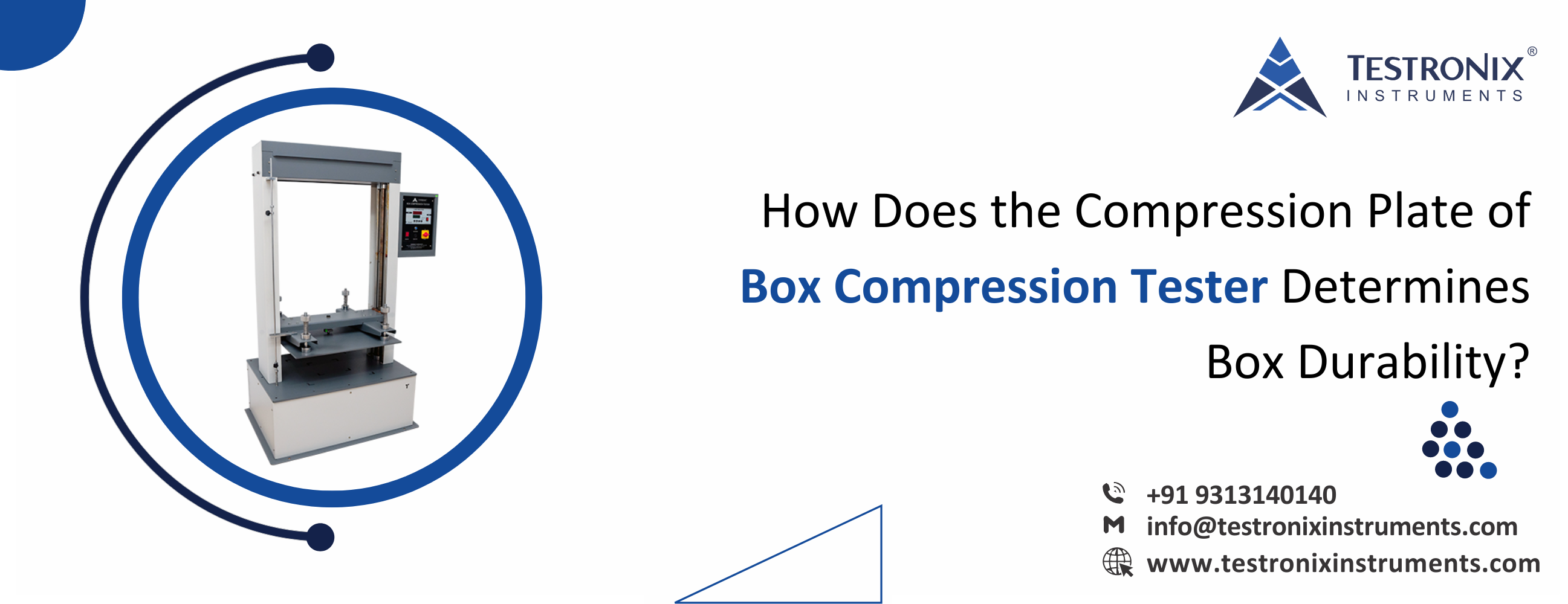 How Does the Compression Plate of Box Compression Tester Determines Box Durability?