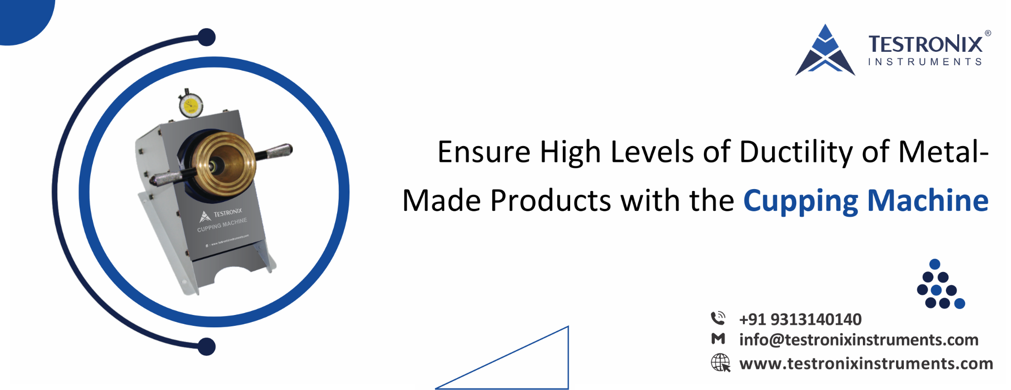 Ensure High Levels of Ductility of Metal-Made Products with the Cupping Machine