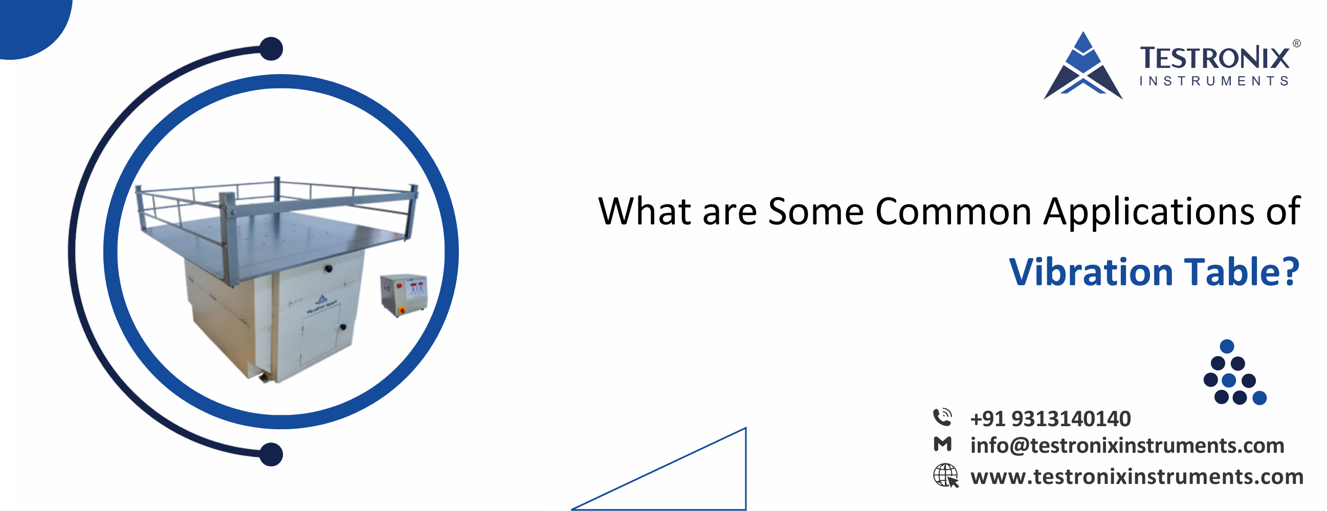 What are Some Common Applications of Vibration Table?