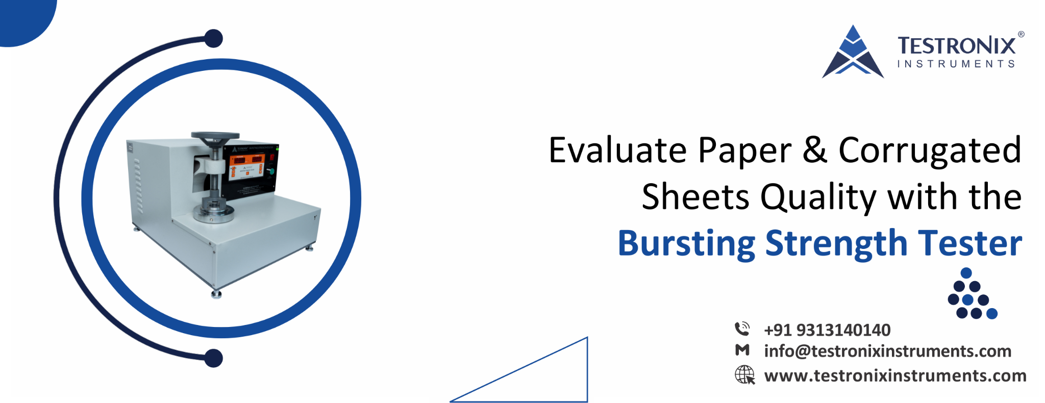 Evaluate Paper &amp; Corrugated Sheets Quality with the Bursting Strength Tester