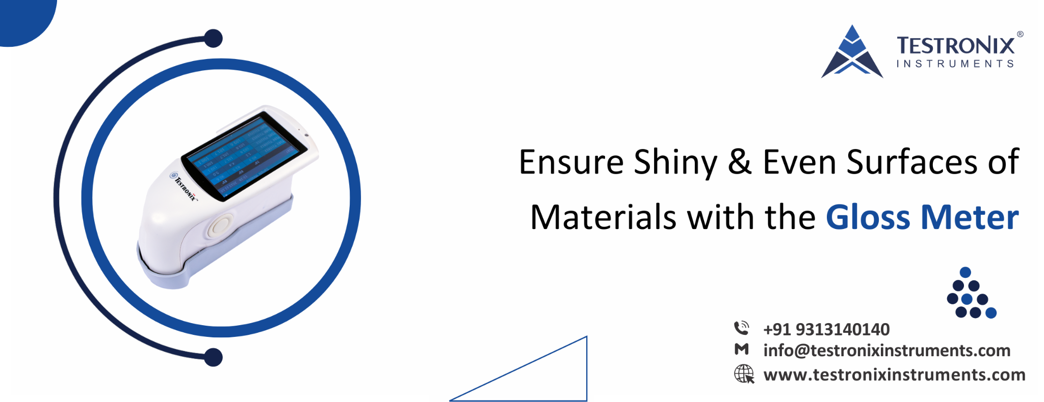 Ensure Shiny &amp; Even Surfaces of Materials with the Gloss Meter