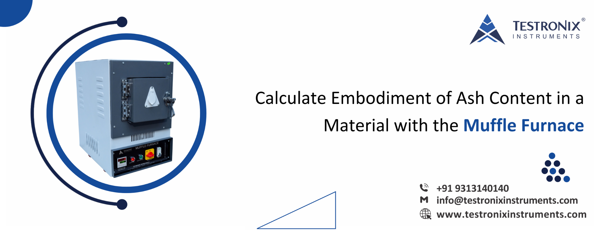 Calculate Embodiment of Ash Content in a Material with the Muffle Furnace