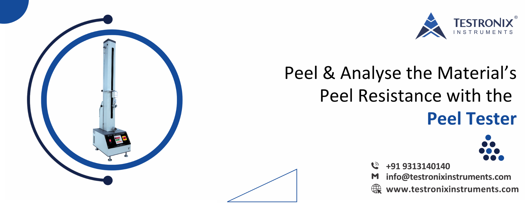 Peel &amp; Analyse the Material’s Peel Resistance with the Peel Tester