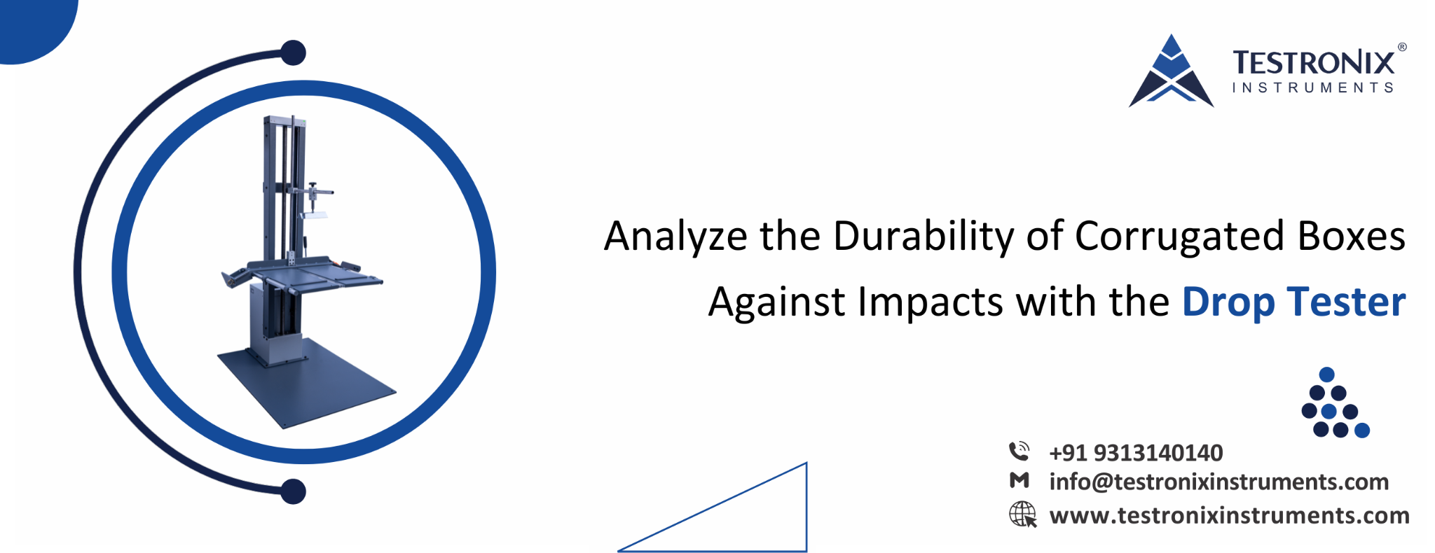 Analyse the Durability of Corrugated Boxes against Impacts with the Drop Tester