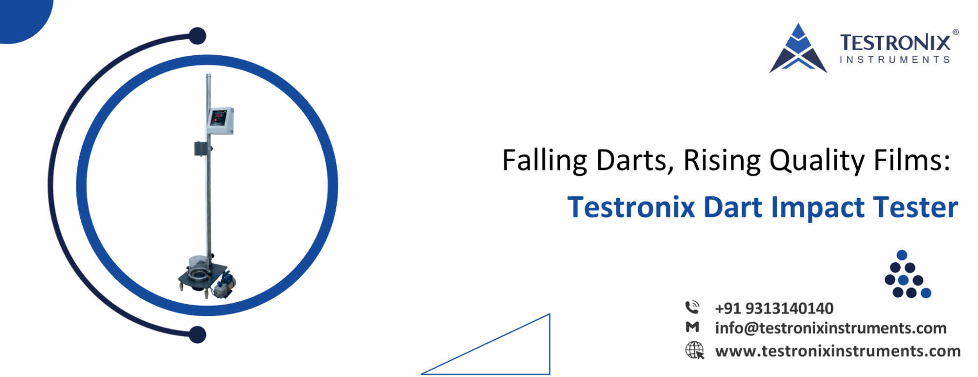 Falling Darts, Rising Quality Films: Testronix Dart Impact Tester