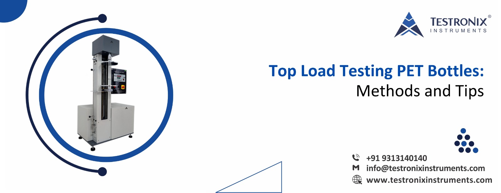 Top load testing pet bottles: Methods and Tips