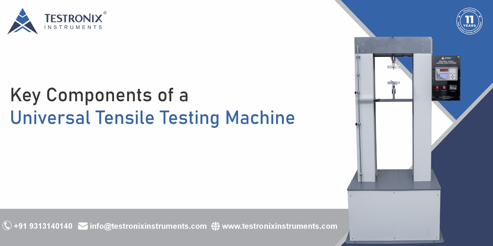 Key Components of a Universal Tensile Testing Machine