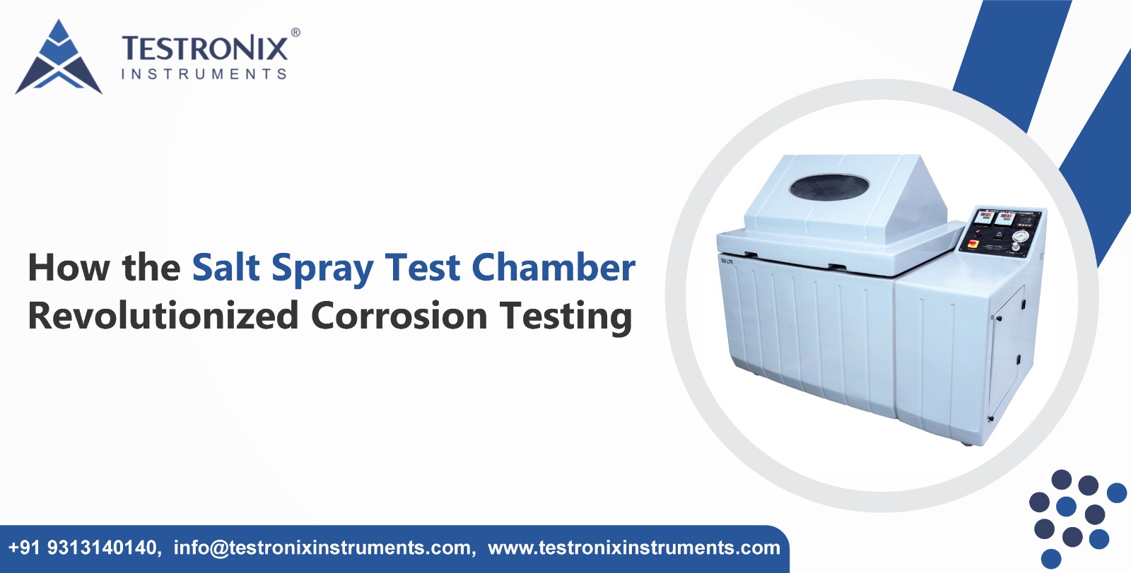 How the salt spray test chamber revolutionized corrosion testing