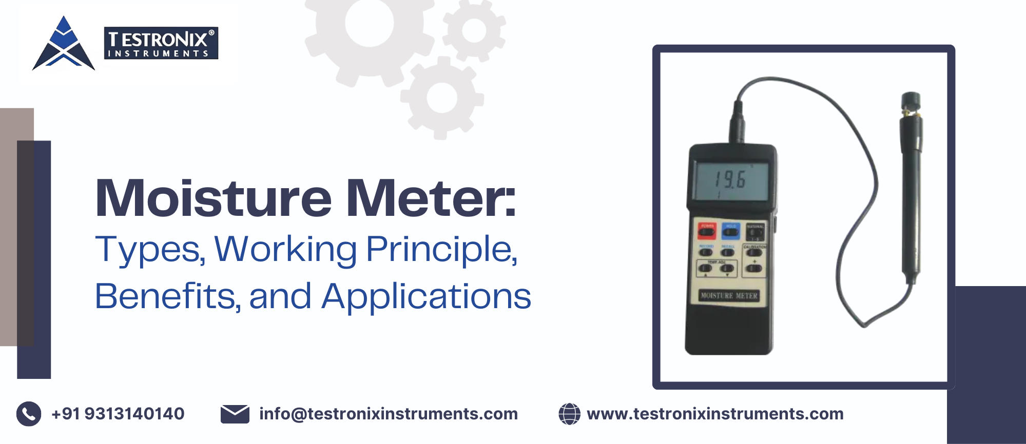 What is Moisture Meter: Types, Principle, Benefits, and Uses