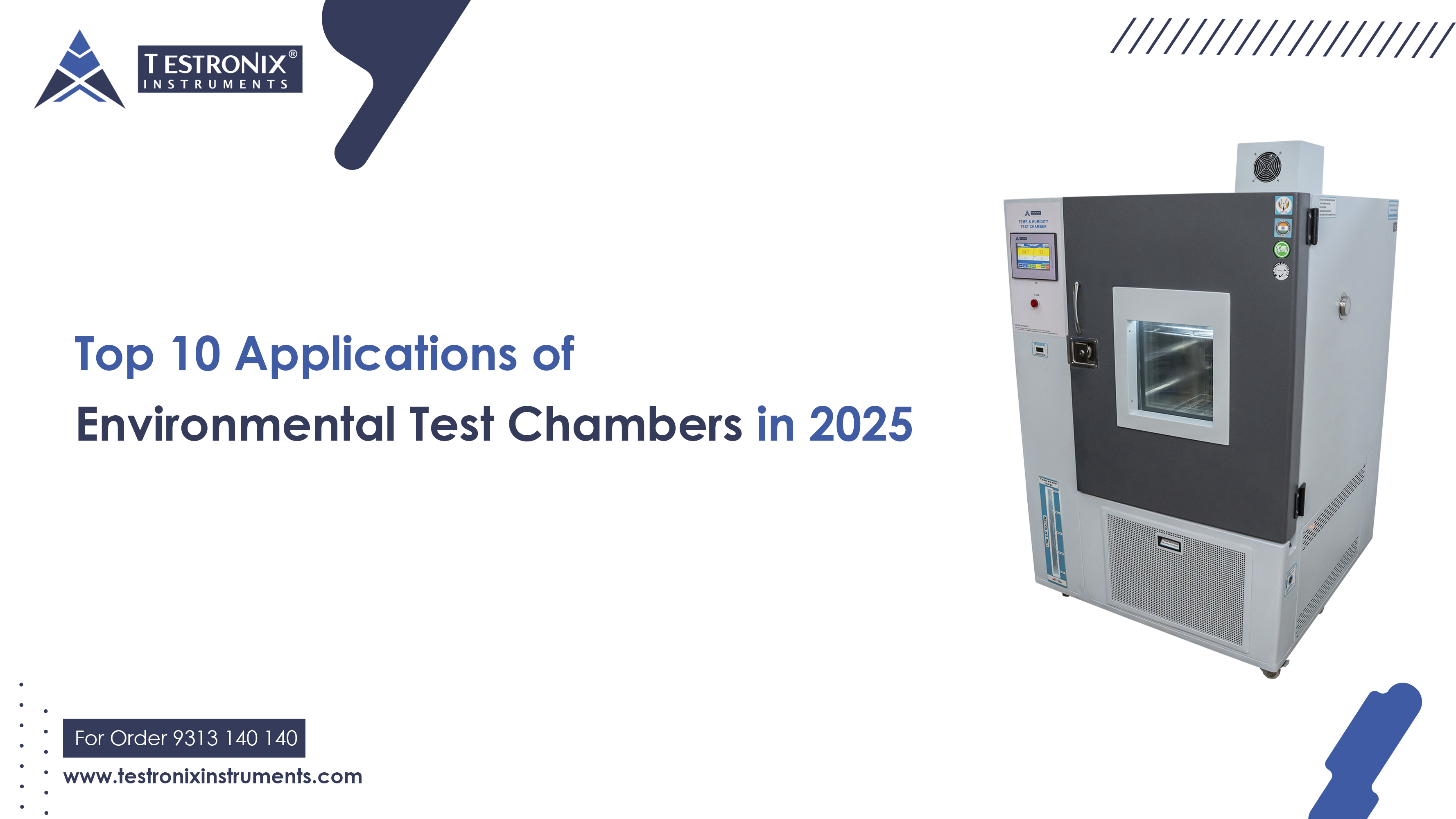 Top 10 Applications of Environmental Test Chambers in 2025