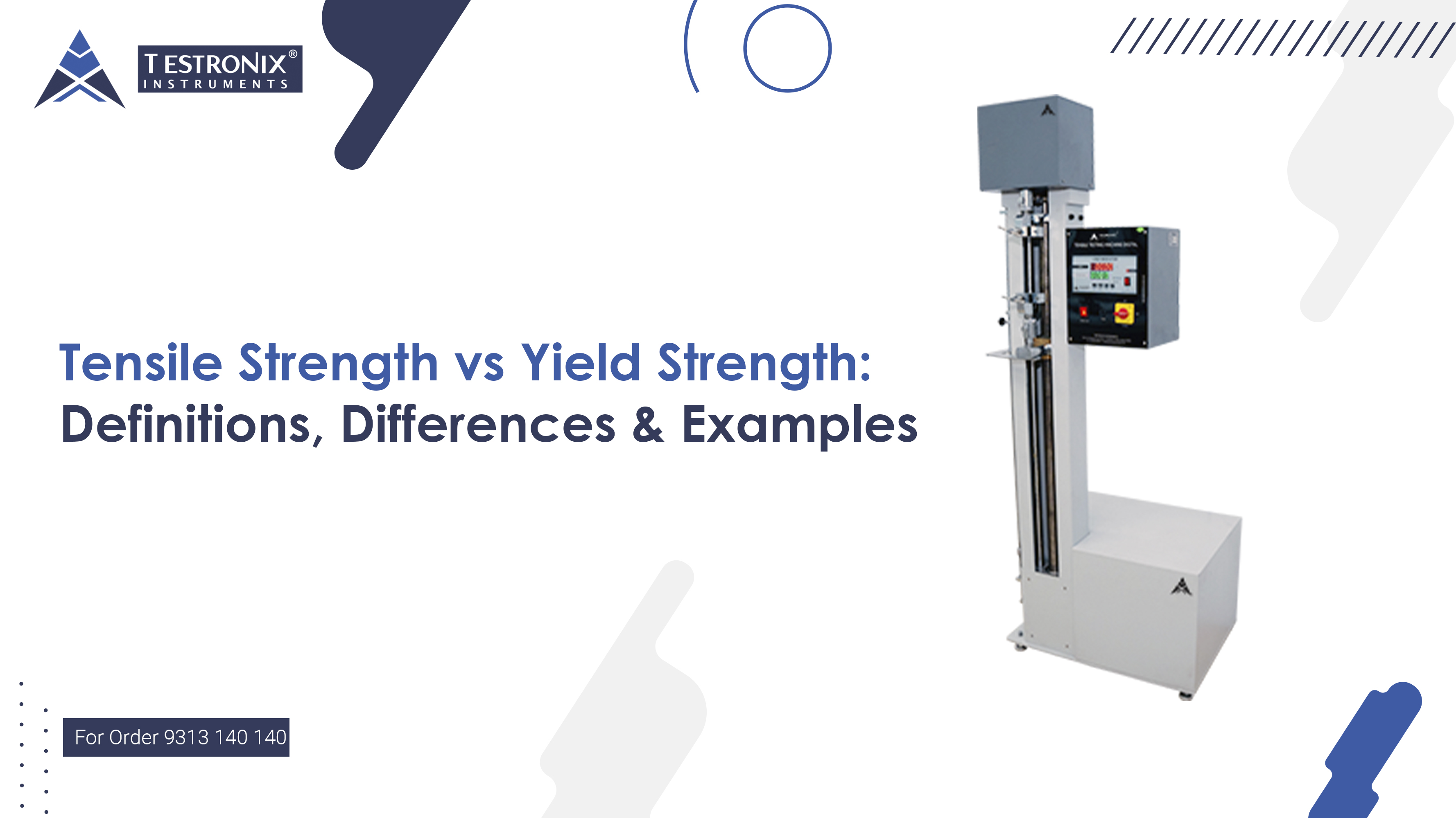 Tensile Strength vs Yield Strength: Know the Difference