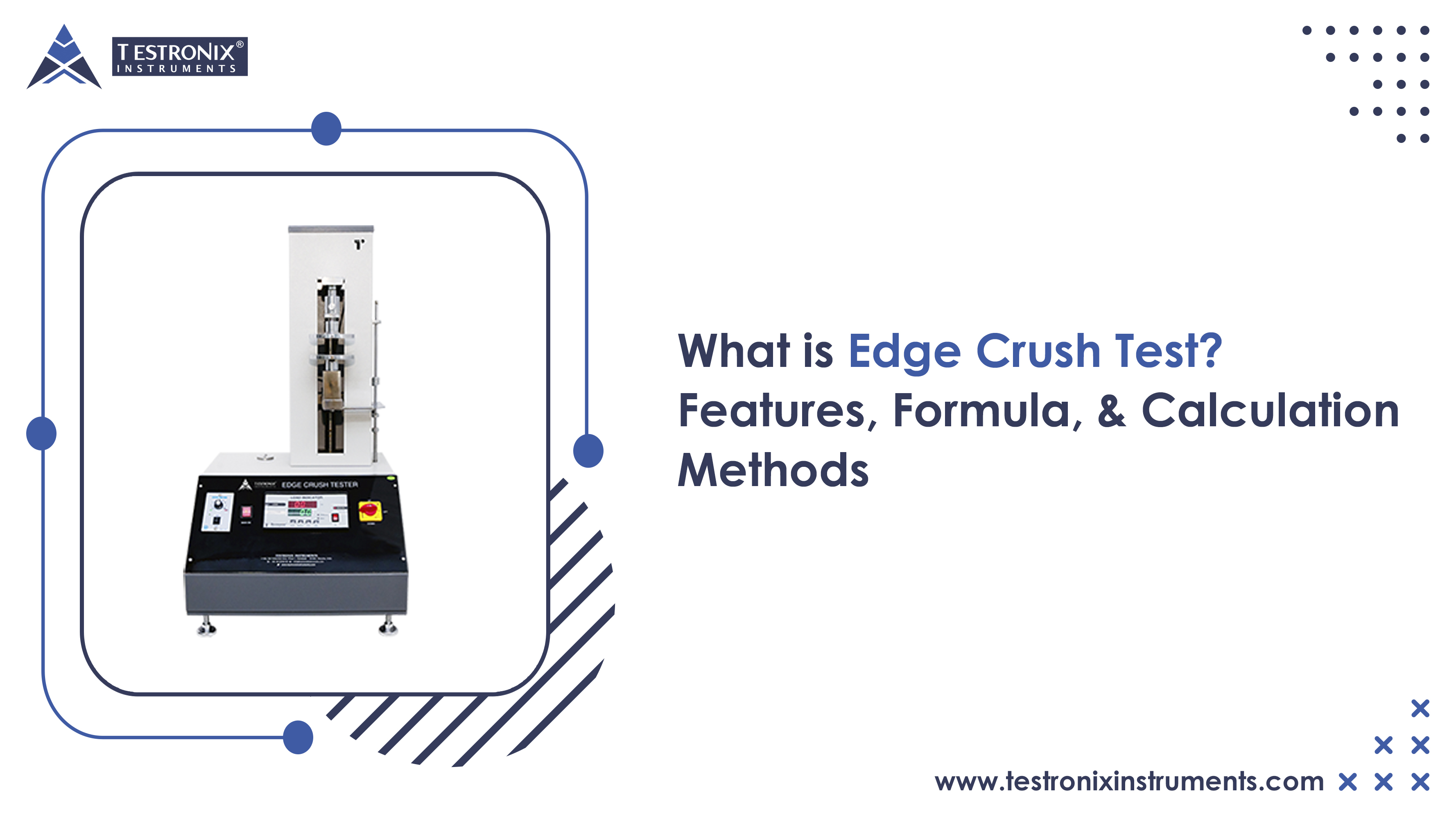 What is Edge Crush Test? Features, Formula, &amp; Calculation Methods