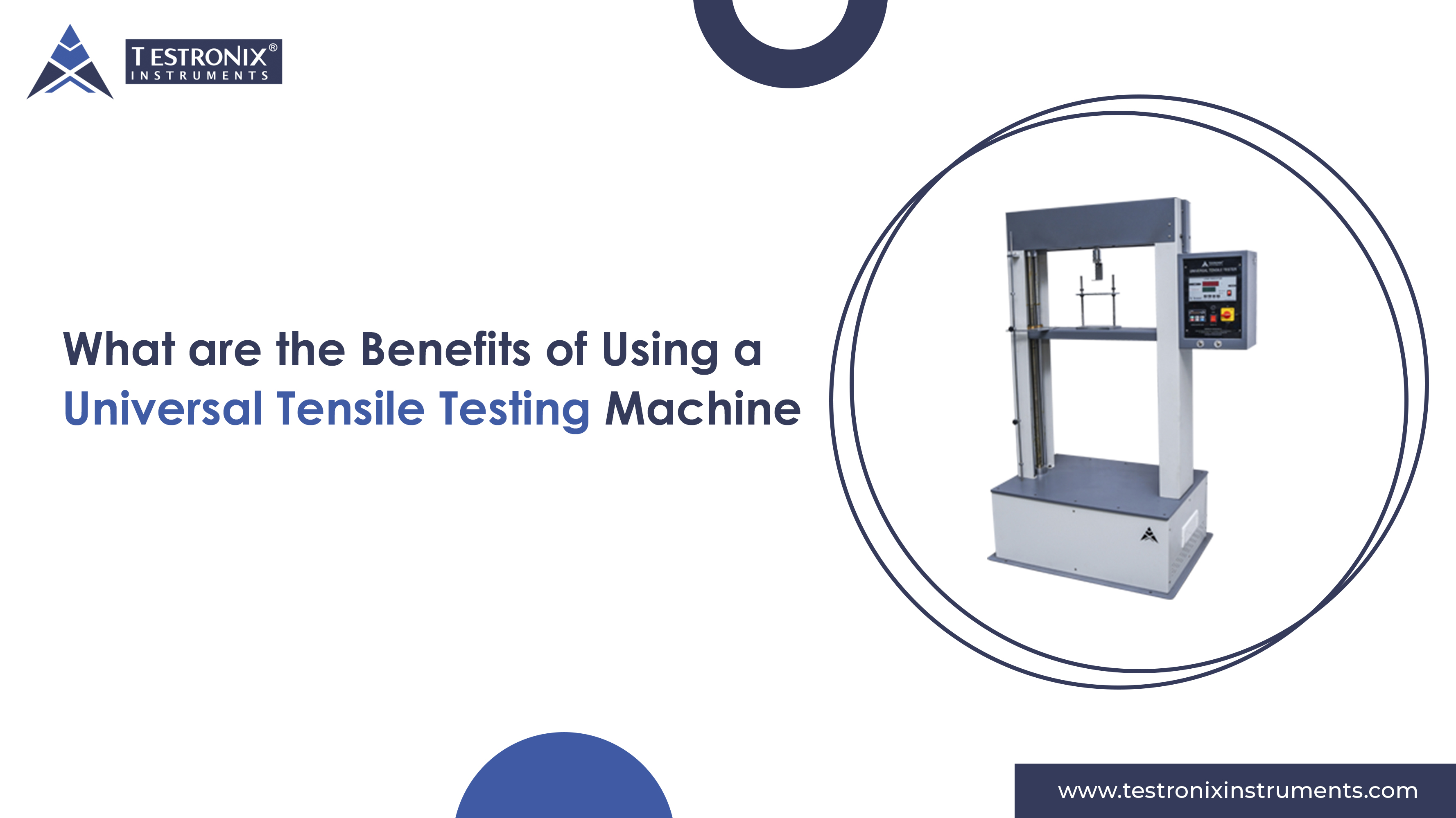 What are the Benefits of Using a Universal Tensile Testing Machine