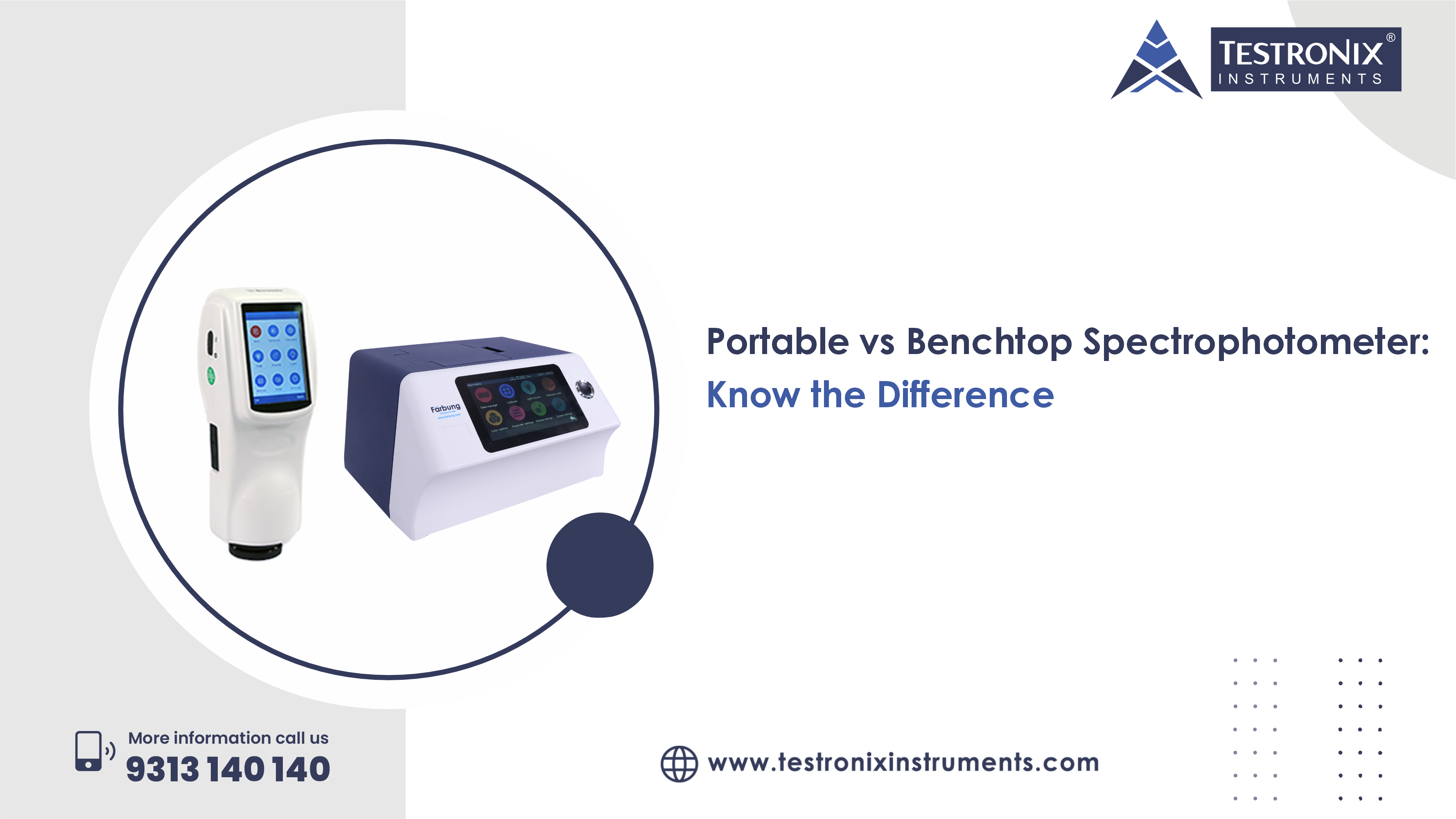 Portable vs Benchtop Spectrophotometer: Know the Difference
