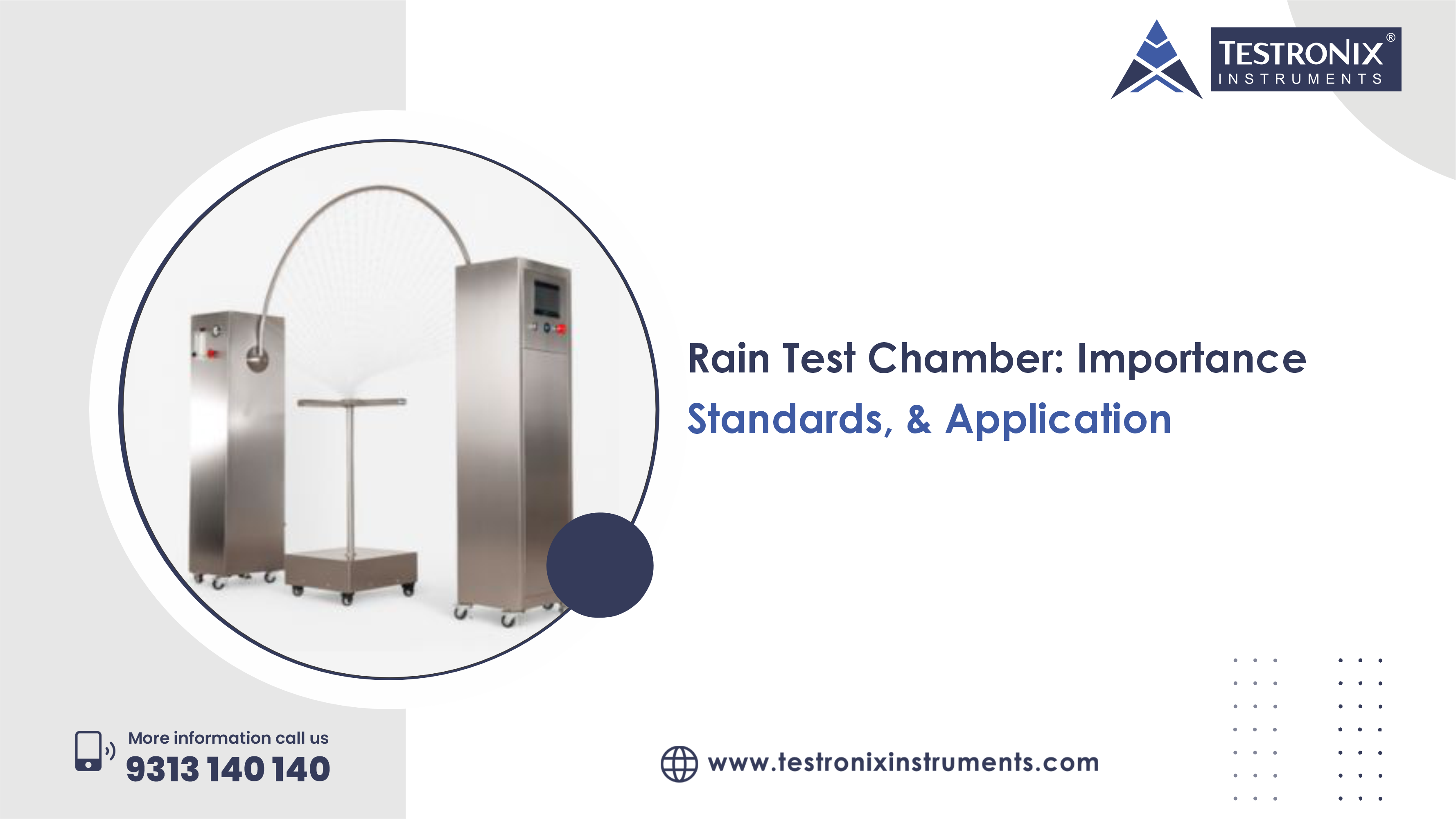 Rain Test Chamber: Importance, Standards, &amp; Application