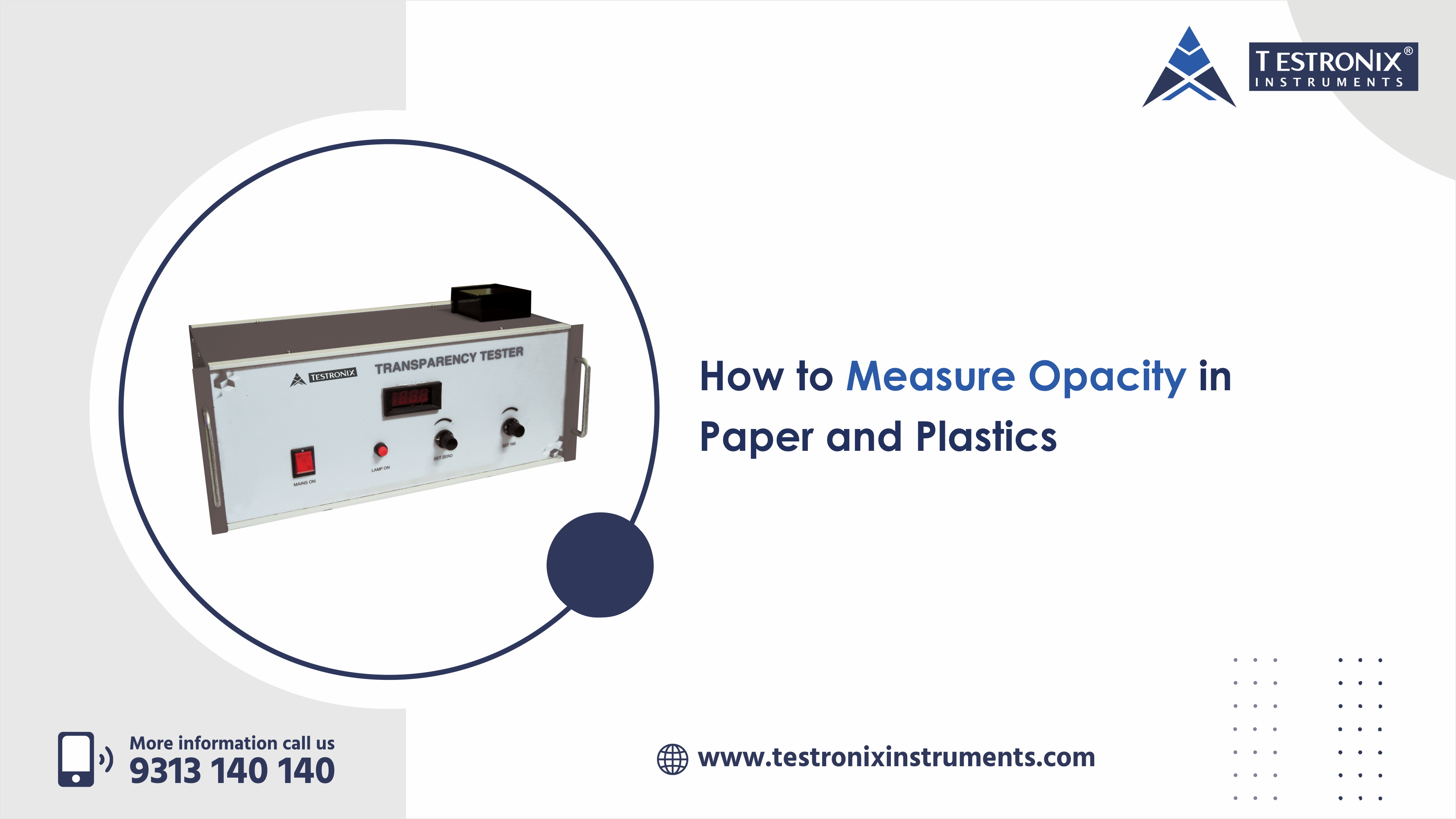 How to Measure Opacity in Paper and Plastics