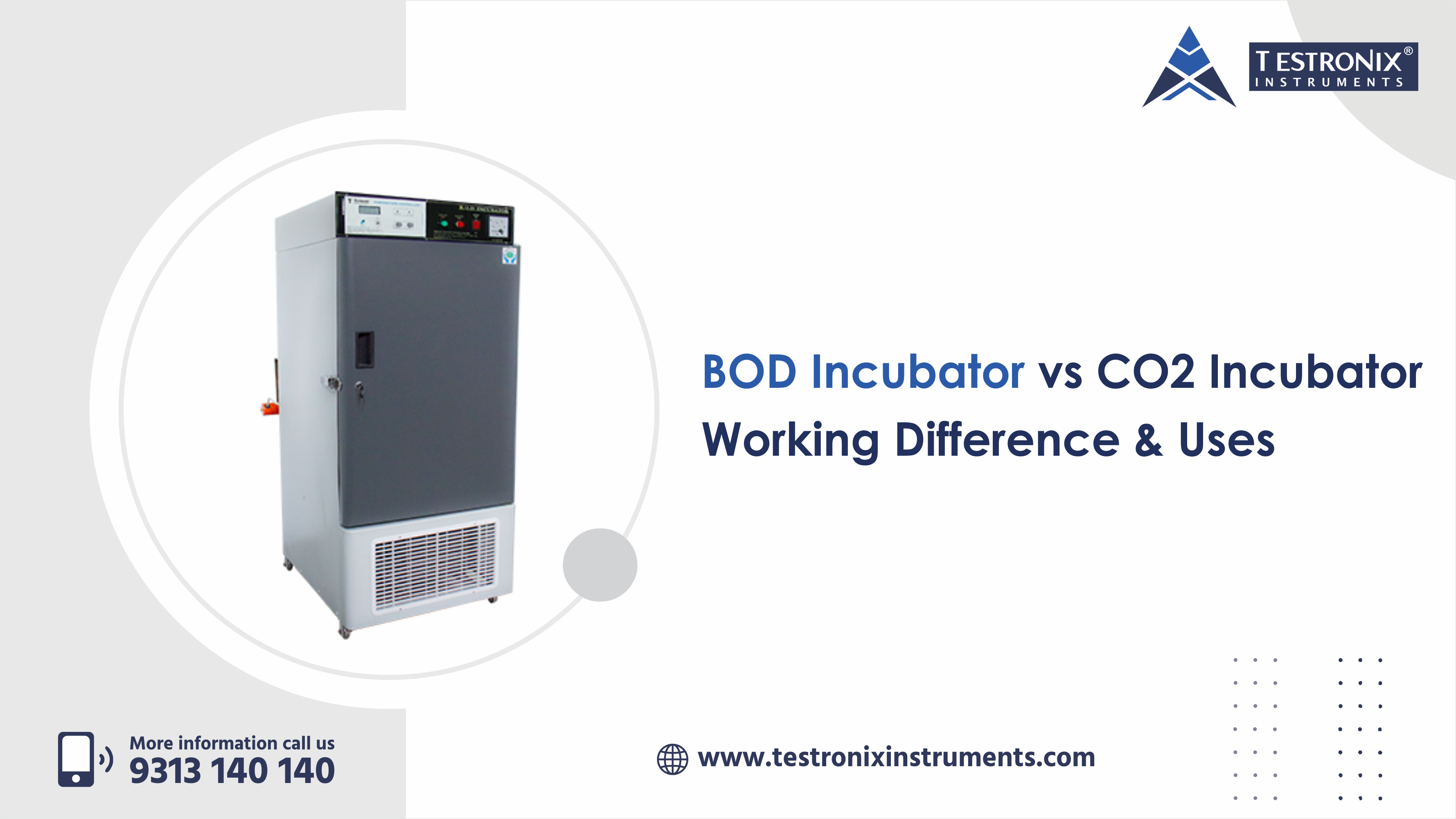 BOD Incubator vs. CO2 Incubator: Working Difference &amp; Uses