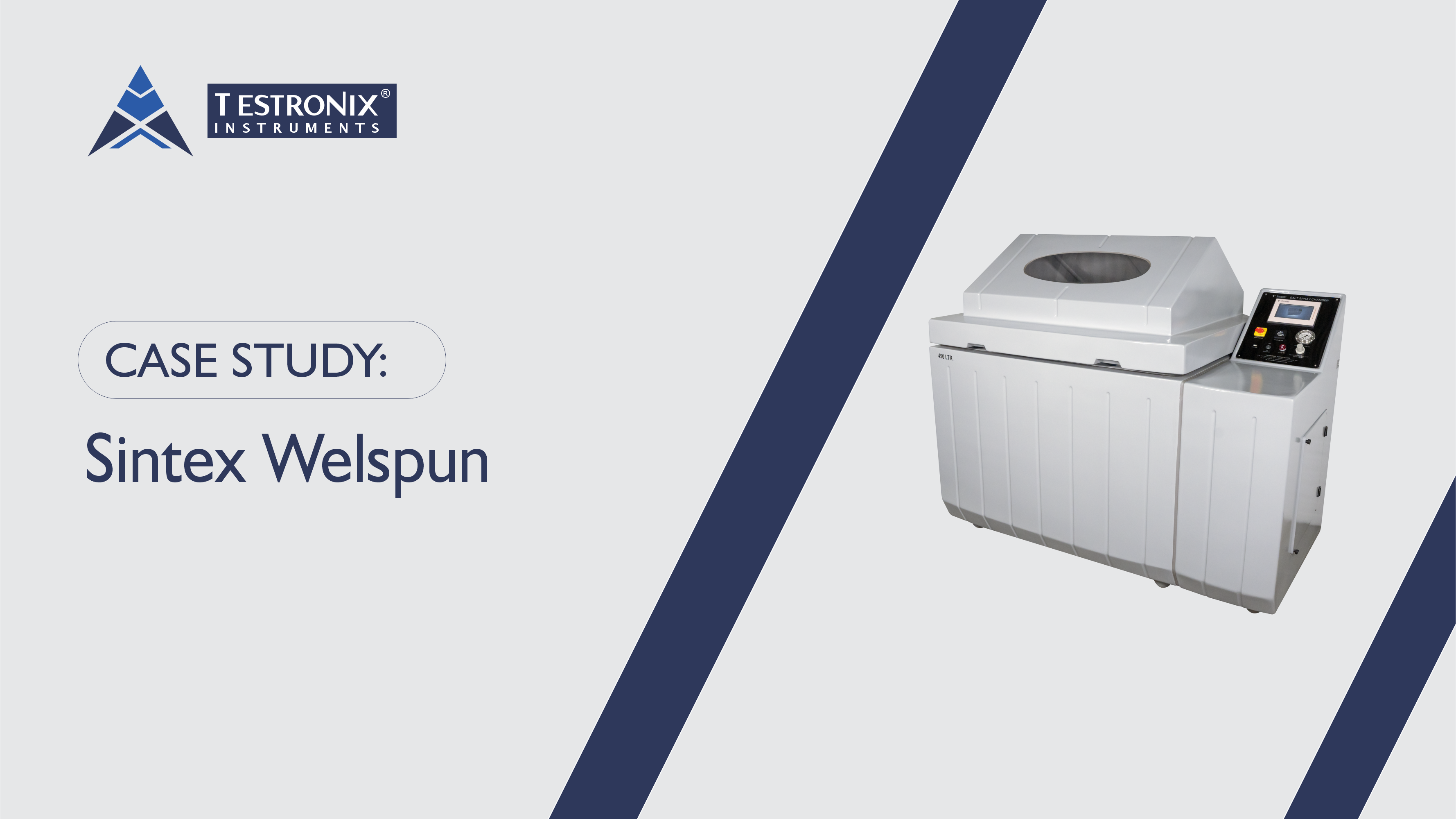 Case Study: Sintext Welspun (Salt Spray Tester)