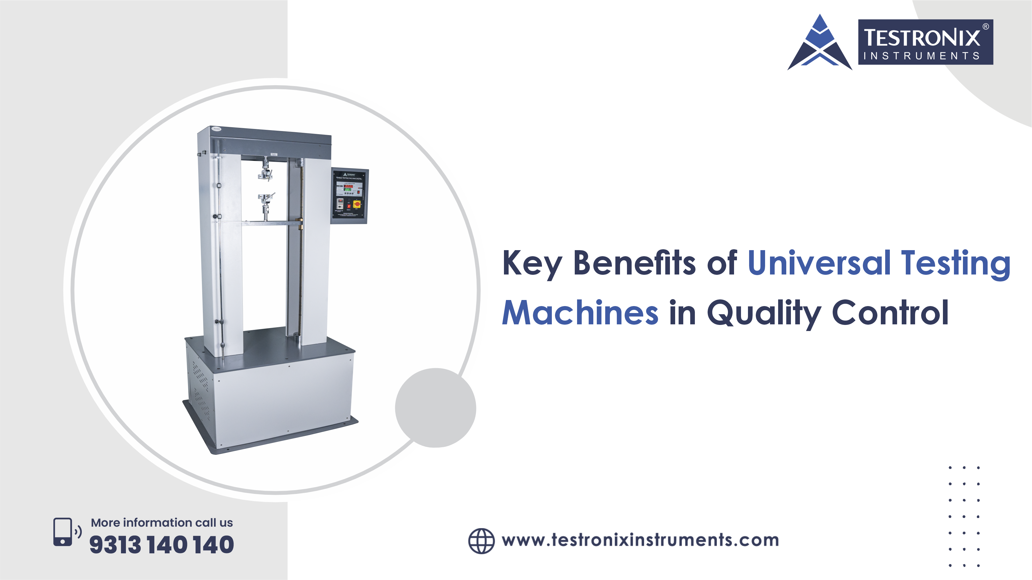 Key Benefits of Universal Testing Machines in Quality Control