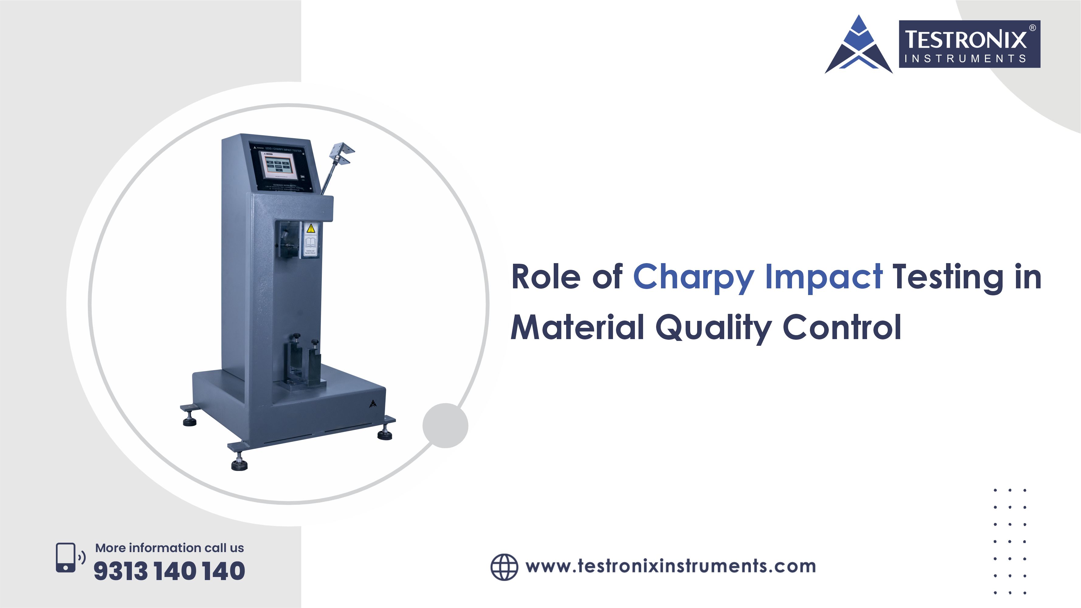 Role of Charpy Impact Testing in Material Quality Control