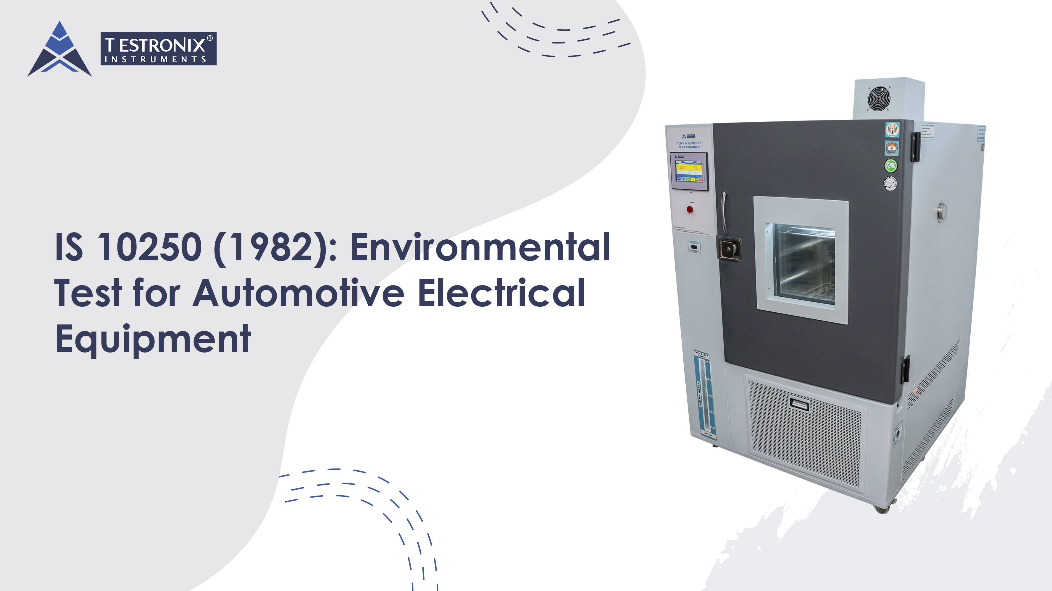 IS 10250 (1982): Environmental Test for Automotive Electrical Equipment