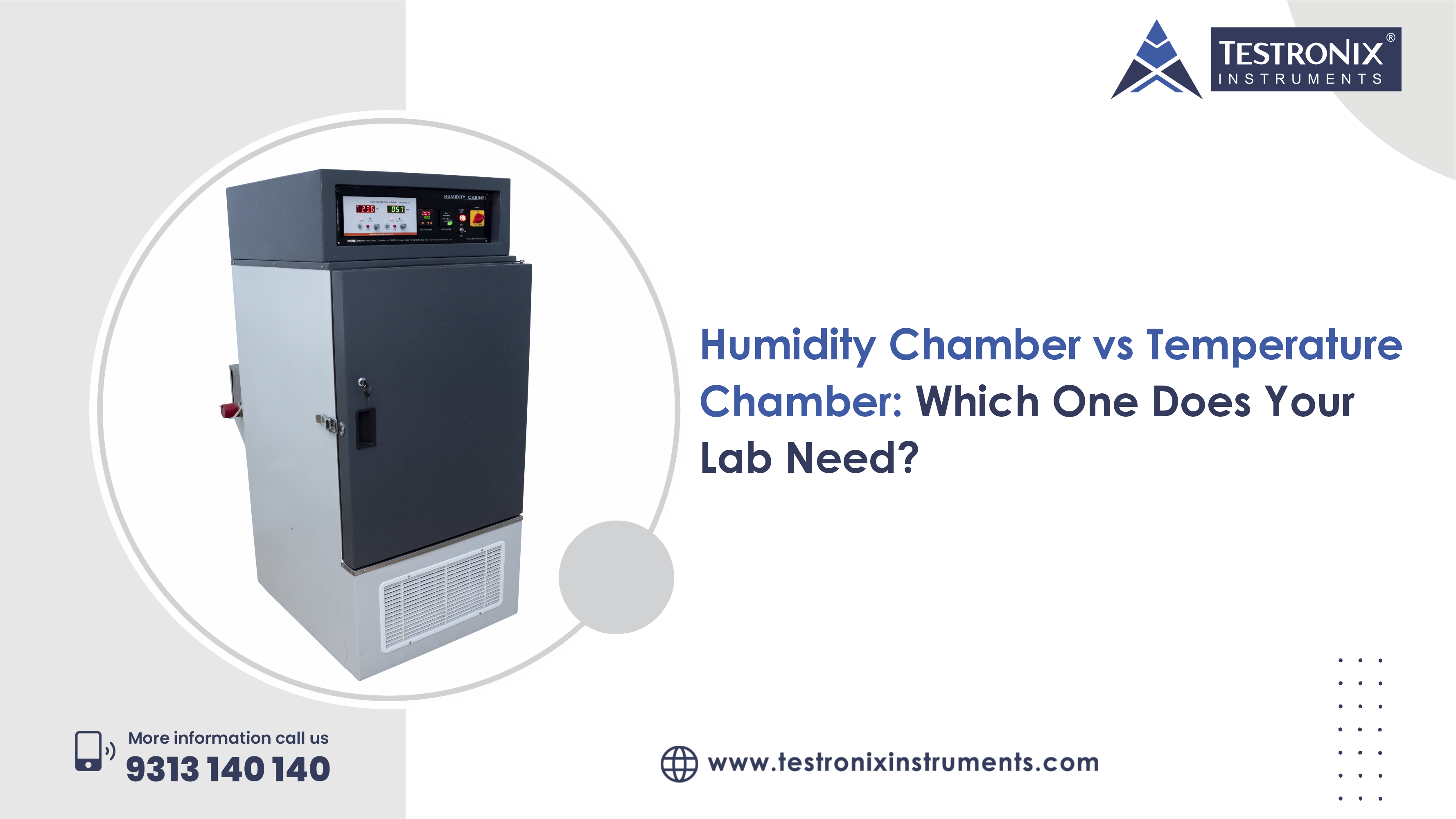 Humidity Chamber vs Temperature Chamber: Which One Does Your Lab Need?