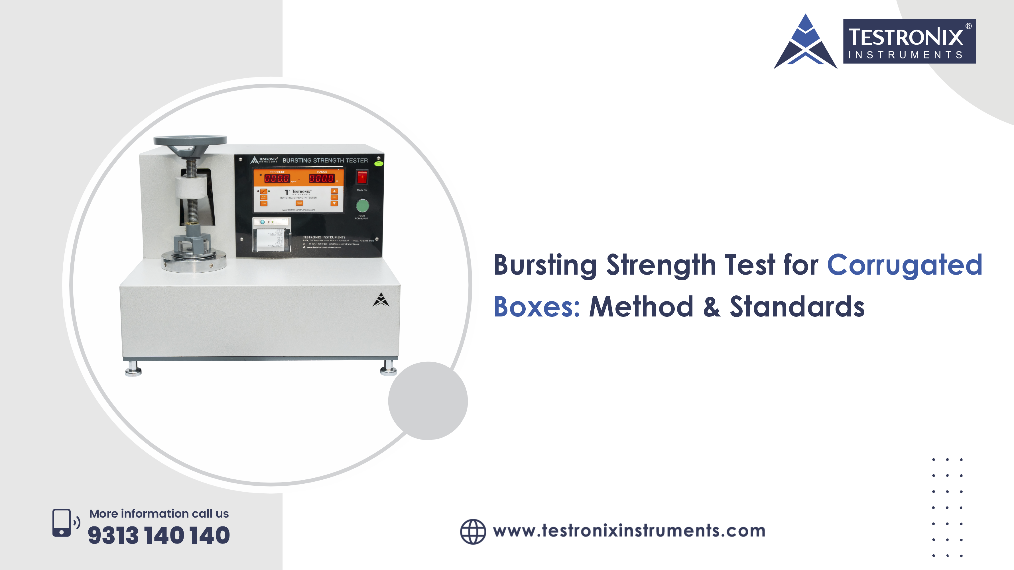 Bursting Strength Test for Corrugated Boxes: Method &amp; Standards