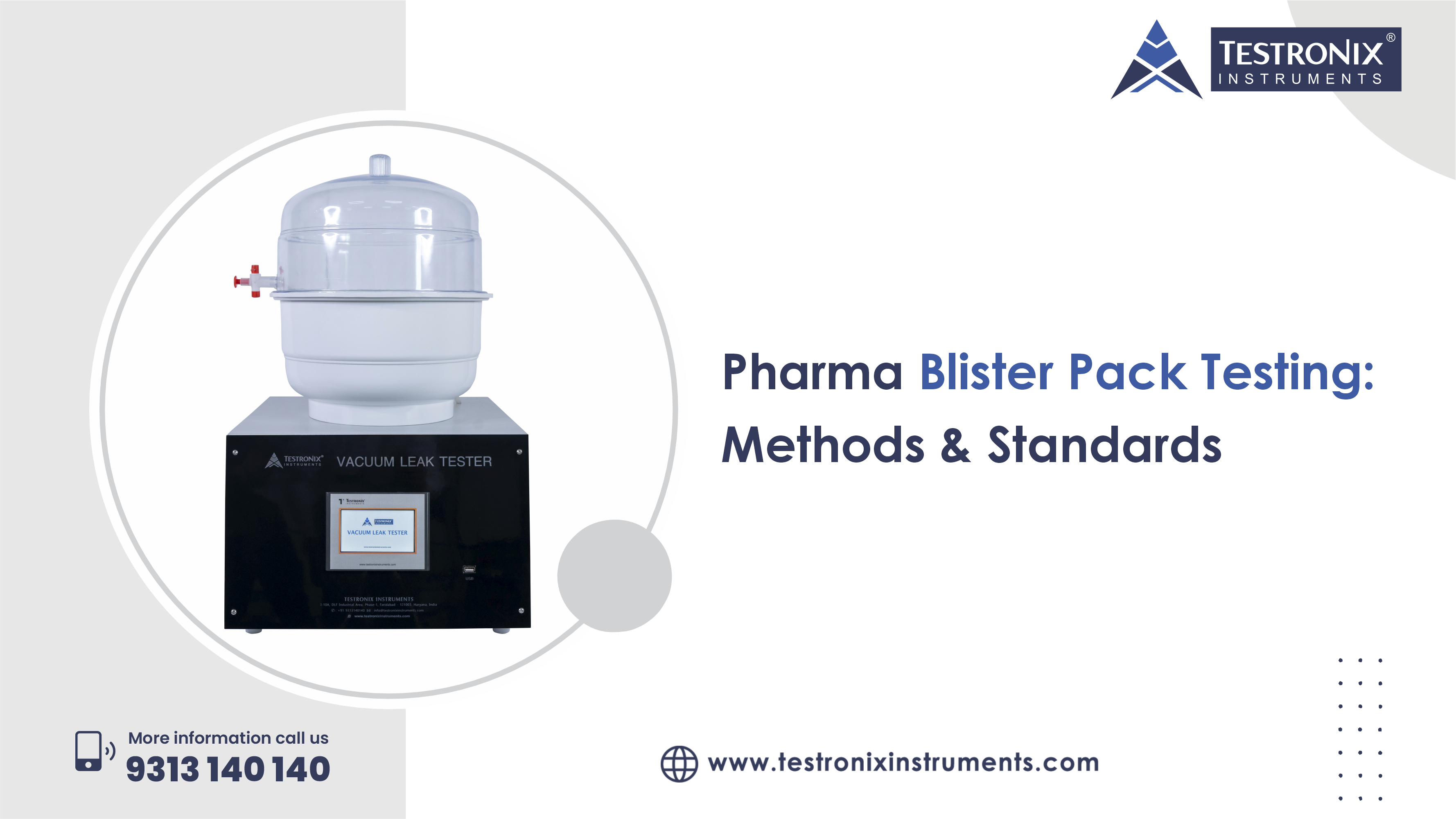 Pharma Blister Pack Testing: Methods &amp; Standards