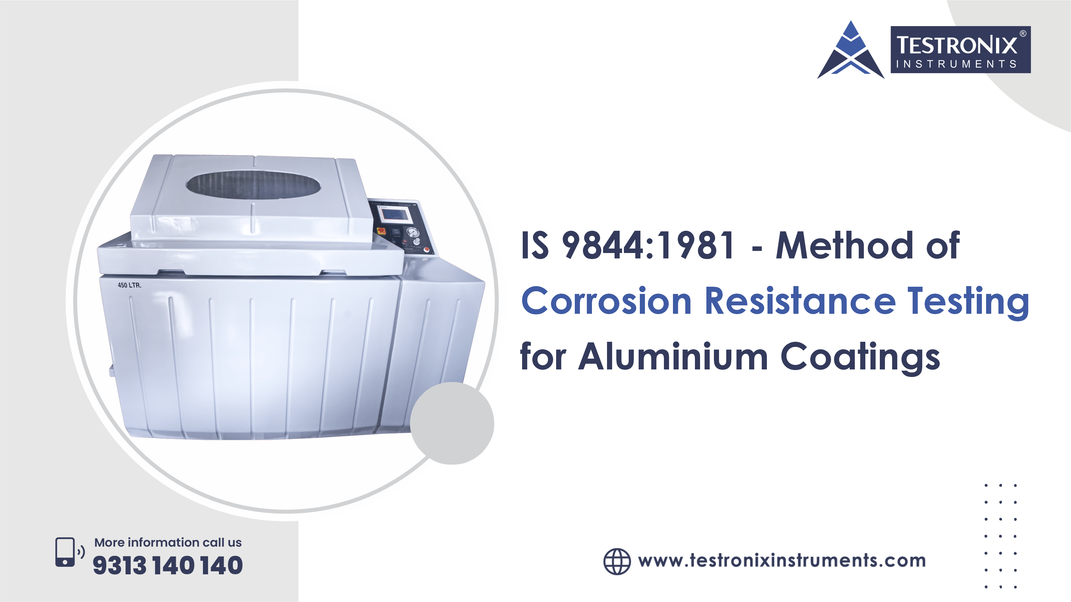 IS 9844:1981 - Method of Corrosion Resistance Testing for Aluminium Coatings
