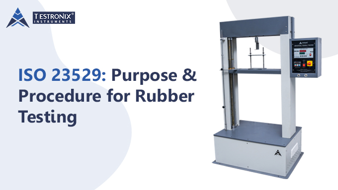 ISO 23529: Purpose &amp; Procedure for Rubber Testing