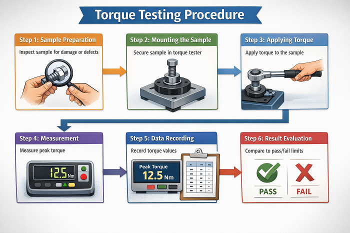 Torque Testing Steps
