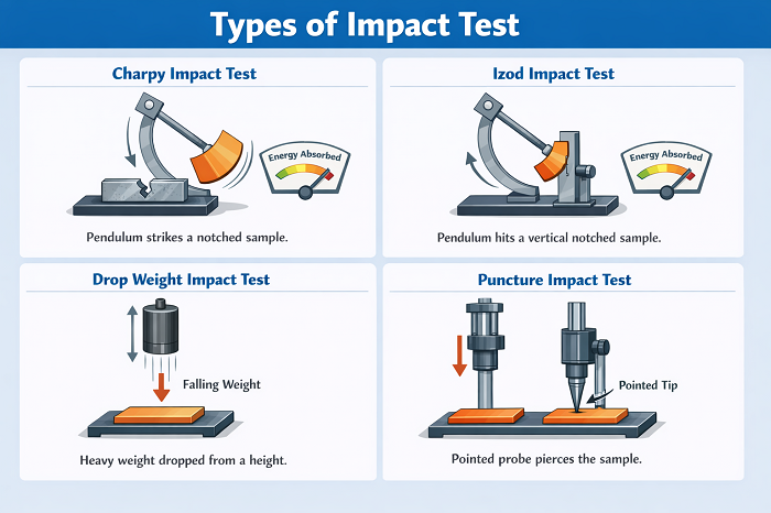 Types of Impact Testing