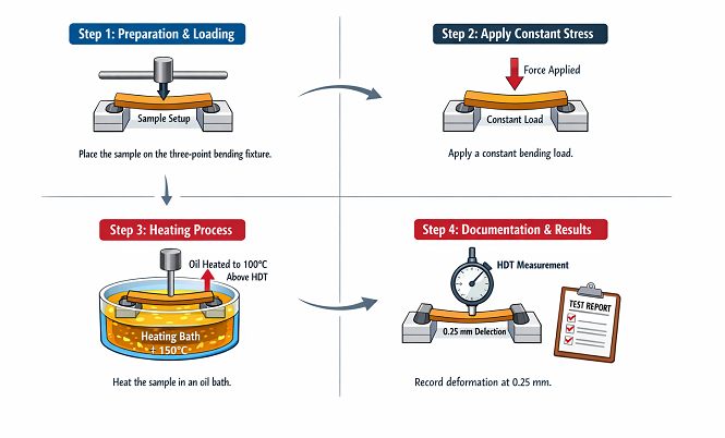 How Heat Deflection Temperature is Measured