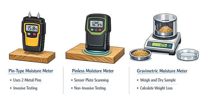 Types of Moisture Meters