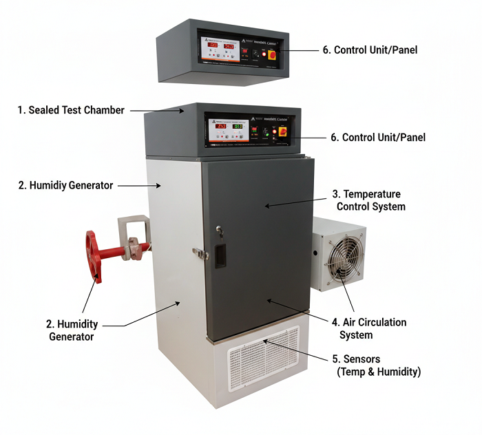 Humidity Chamber Diagram
