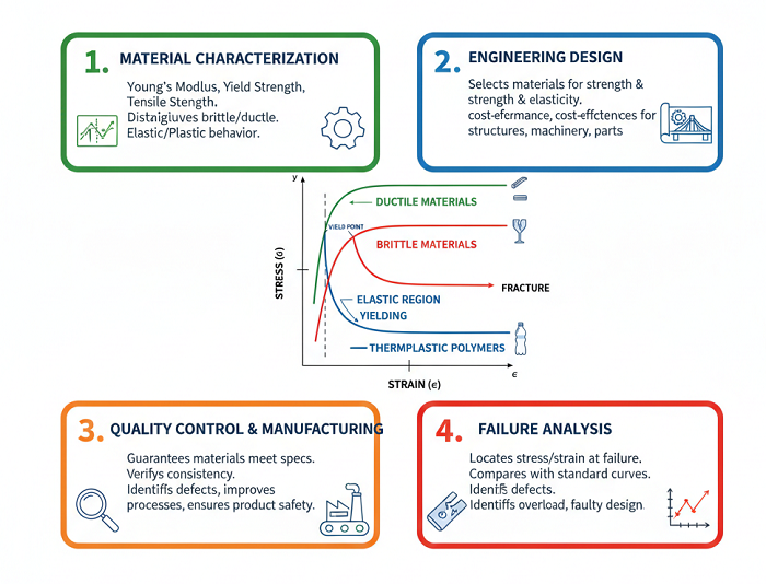 Applications of Stress-Strain Curve