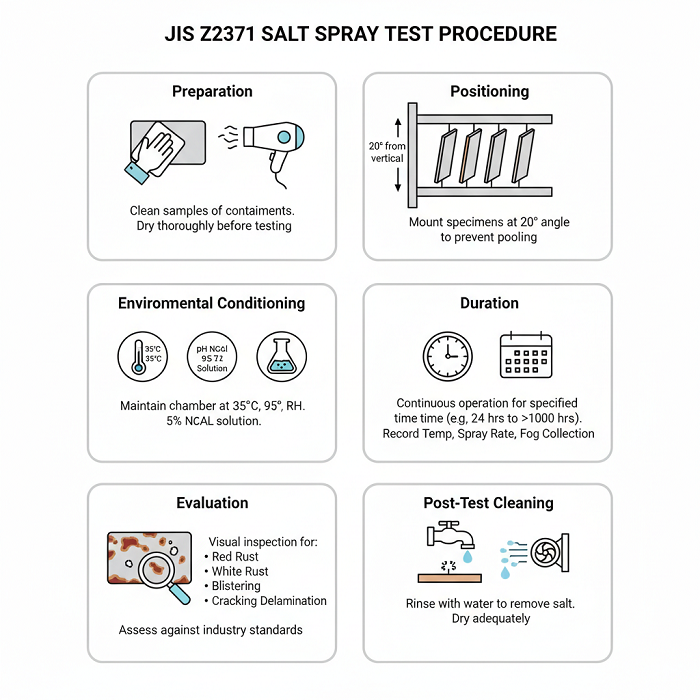 JIS Z2371 Procedure