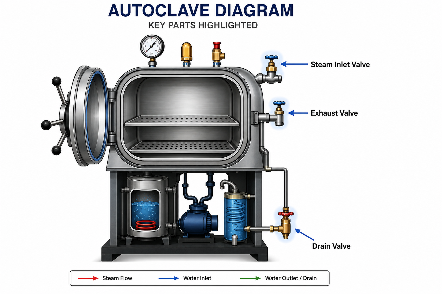 Autoclave Diagram