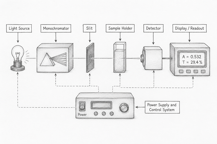 Components of a Spectrophotometer