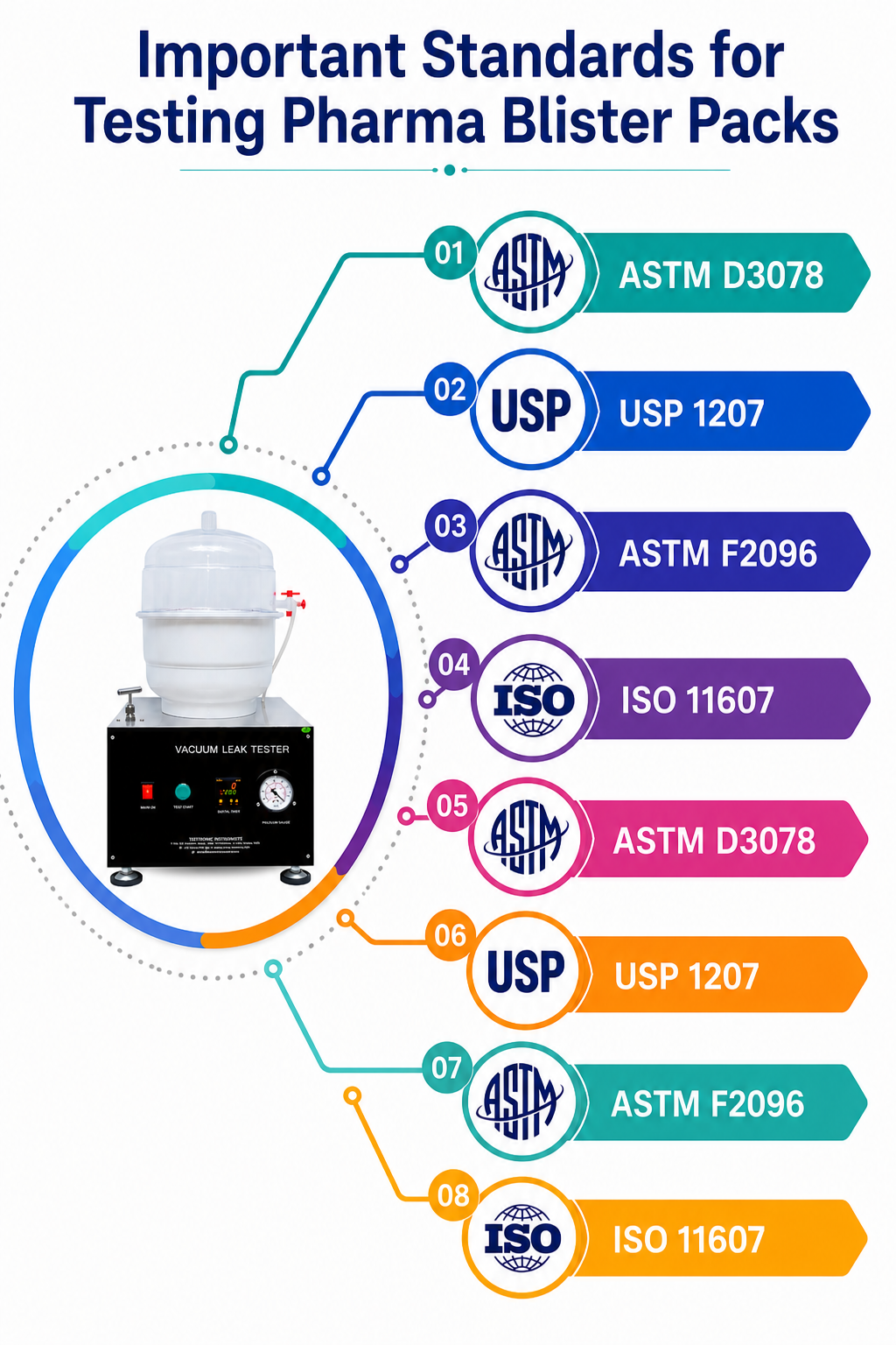 Important Standards for Testing Pharma Blister Packs
